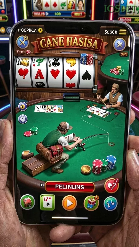 Galeri pratinjau visual iosbet build APK resmi terbaru